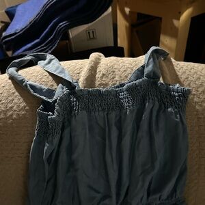 Jumpsuit very soft blue jean material
